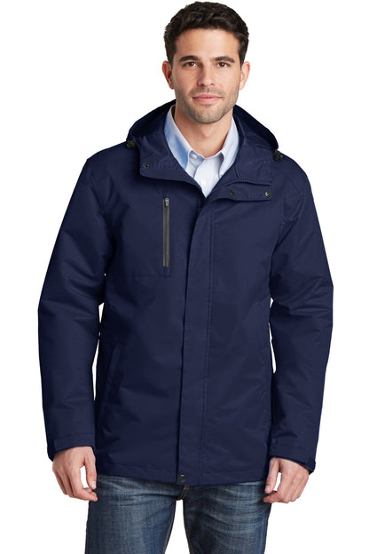 Port Authority All-Conditions Jacket. J331 True Navy