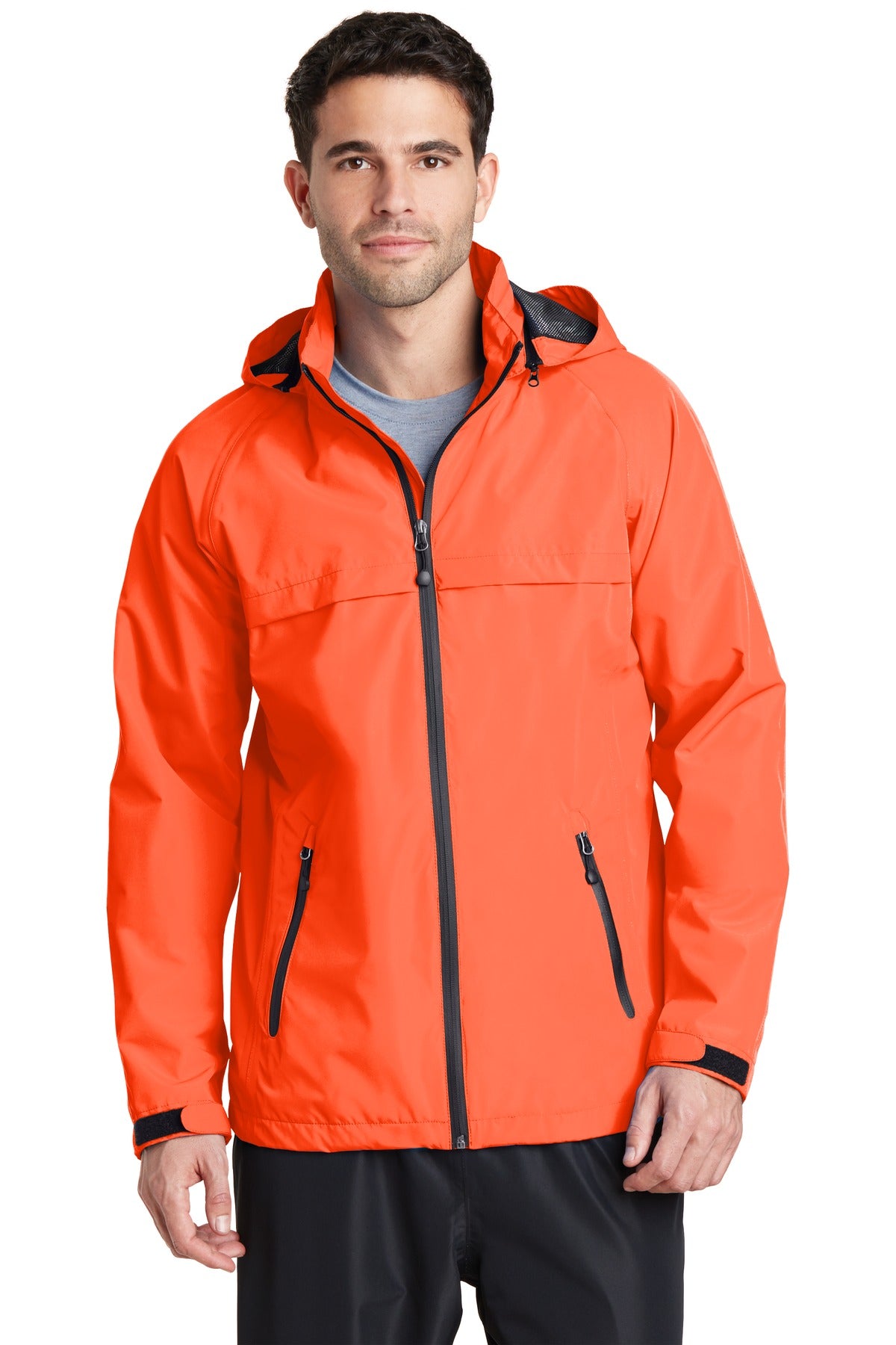 Port Authority Torrent Waterproof Jacket. J333 Orange Crush