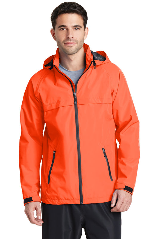 Port Authority Torrent Waterproof Jacket. J333 Orange Crush
