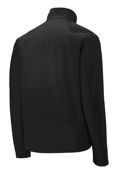 Port Authority Back-Block Soft Shell Jacket J336 Black/ Black