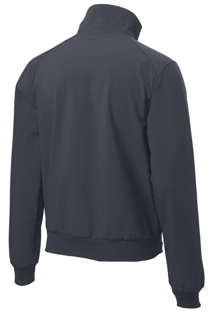 Port Authority Soft Shell Bomber Jacket. J337 Battleship Grey