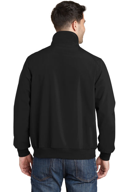 Port Authority Soft Shell Bomber Jacket. J337 Black