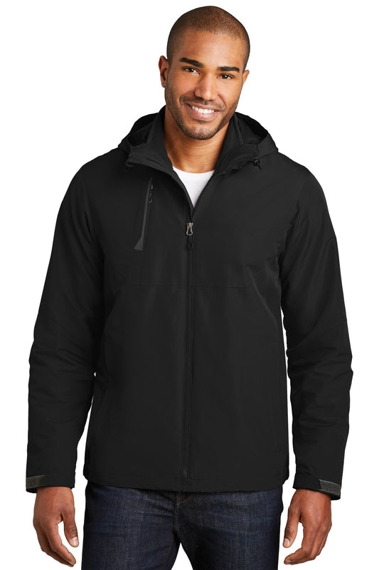 Port Authority Merge 3-in-1 Jacket. J338 Deep Black