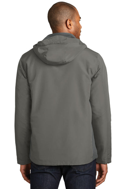 Port Authority Merge 3-in-1 Jacket. J338 Rogue Grey/ Grey Steel