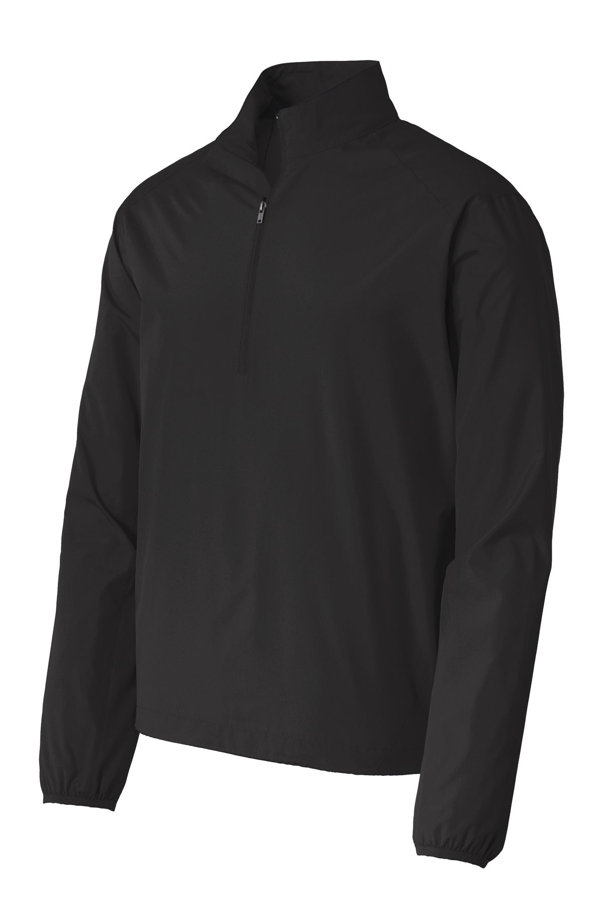 Port Authority Zephyr 1/2-Zip Pullover. J343 Black