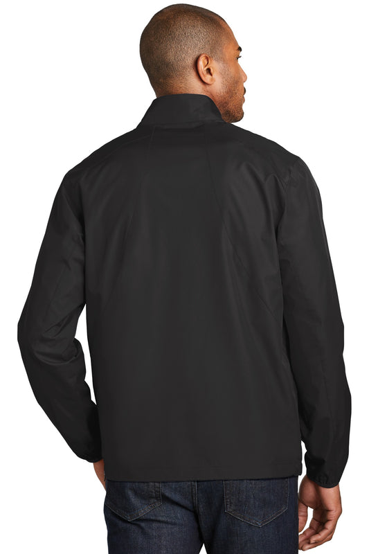 Port Authority Zephyr 1/2-Zip Pullover. J343 Black