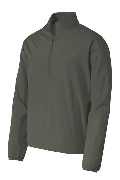 Port Authority Zephyr 1/2-Zip Pullover. J343 Grey Steel