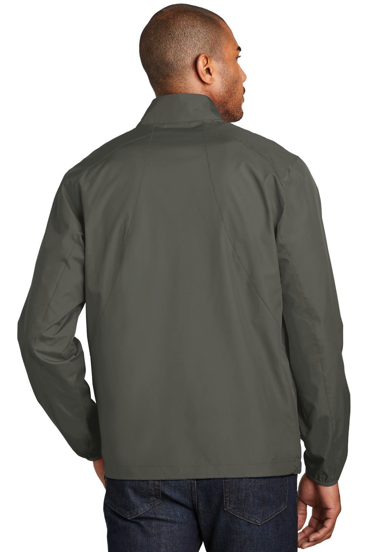 Port Authority Zephyr 1/2-Zip Pullover. J343 Grey Steel