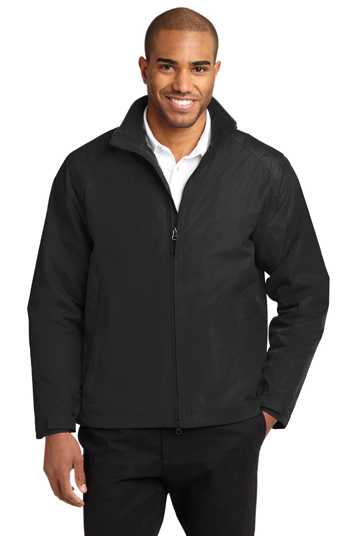 Port Authority Challenger II Jacket. J354 True Black/ True Black