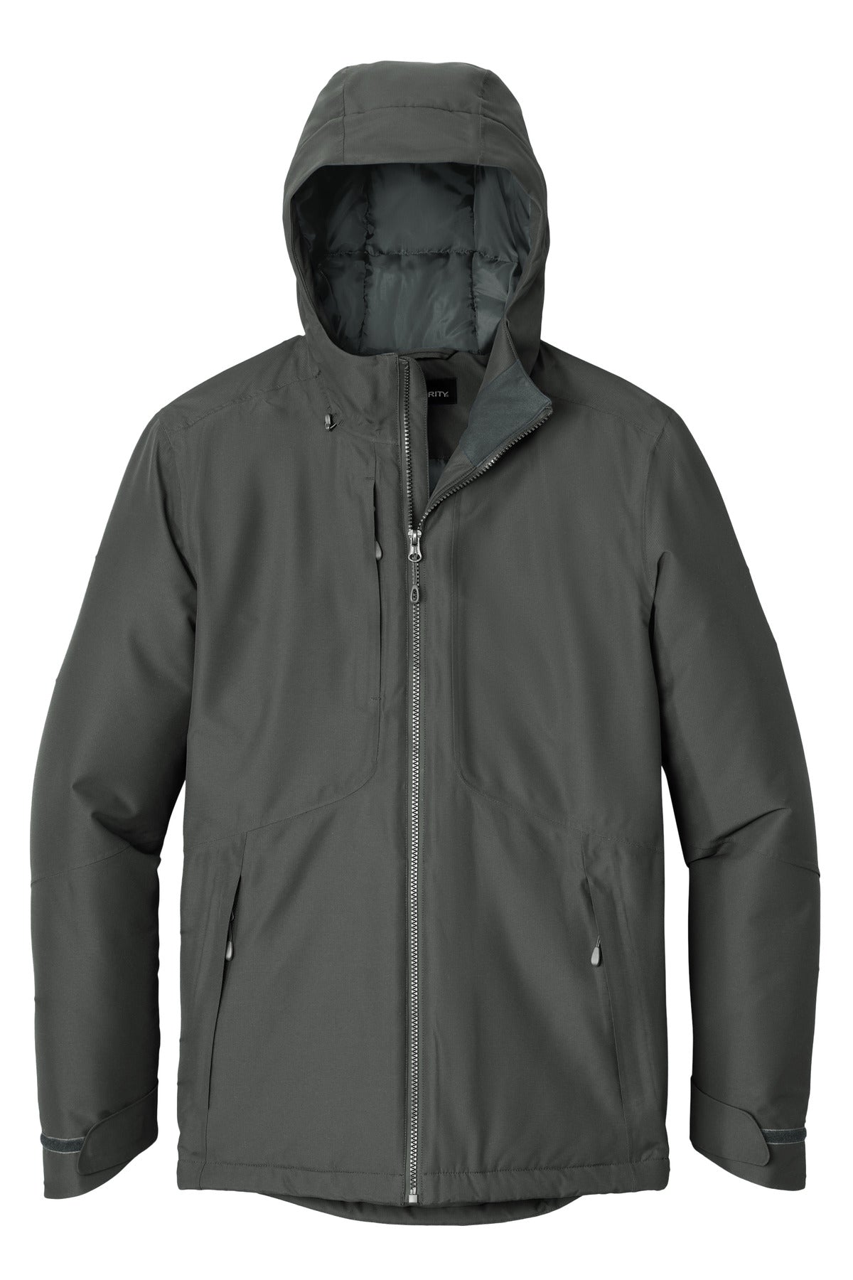 Port Authority Venture Waterproof Insulated Jacket J362 Grey Smoke
