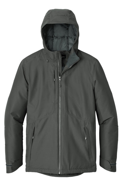 Port Authority Venture Waterproof Insulated Jacket J362 Grey Smoke