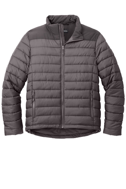 Port Authority Horizon Puffy Jacket J364 Deep Smoke/ Grey Smoke