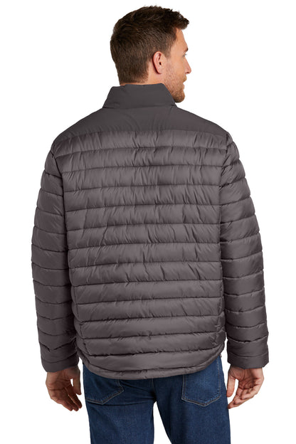 Port Authority Horizon Puffy Jacket J364 Deep Smoke/ Grey Smoke