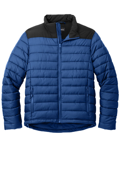 Port Authority Horizon Puffy Jacket J364 True Blue/ Deep Black