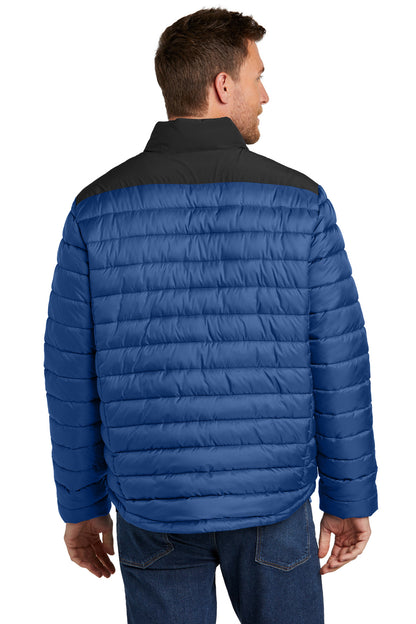 Port Authority Horizon Puffy Jacket J364 True Blue/ Deep Black