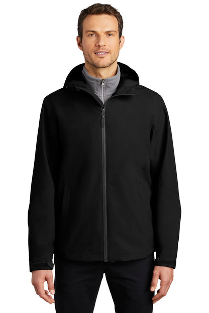 Port Authority  Tech Rain Jacket J406 Deep Black