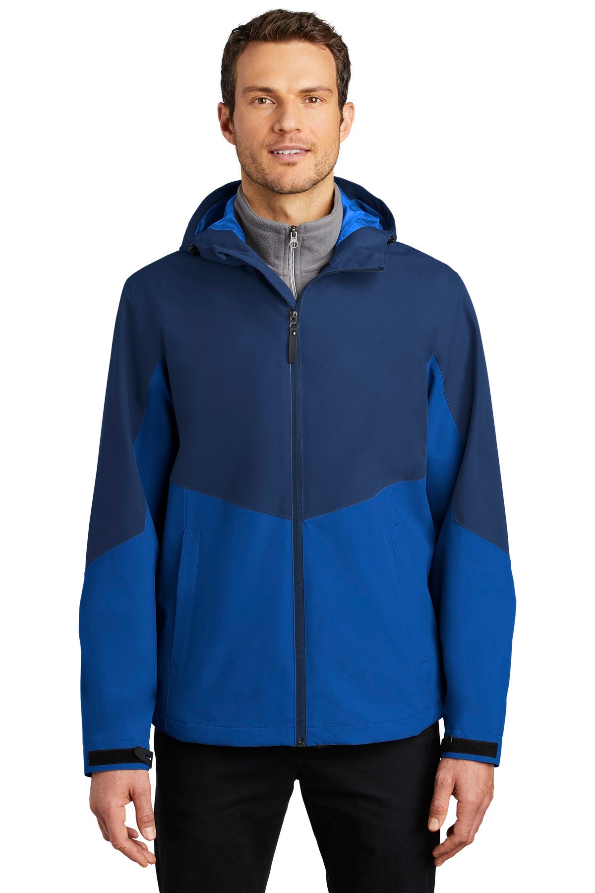 Port Authority  Tech Rain Jacket J406 Estate Blue/ Cobalt Blue