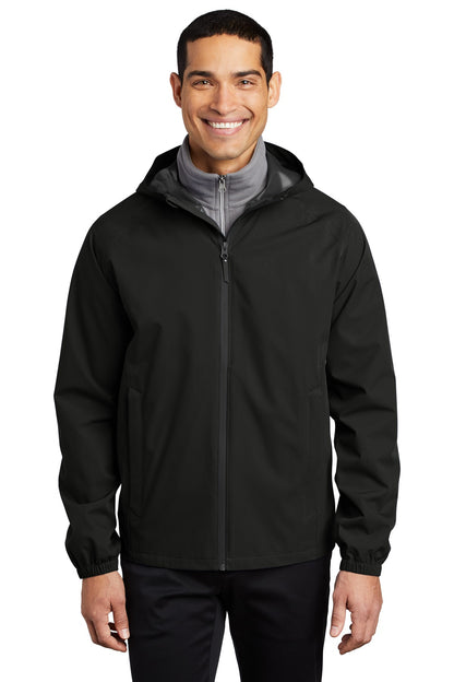 Port Authority  Essential Rain Jacket J407 Deep Black