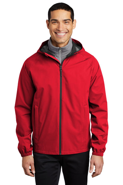 Port Authority  Essential Rain Jacket J407 Deep Red