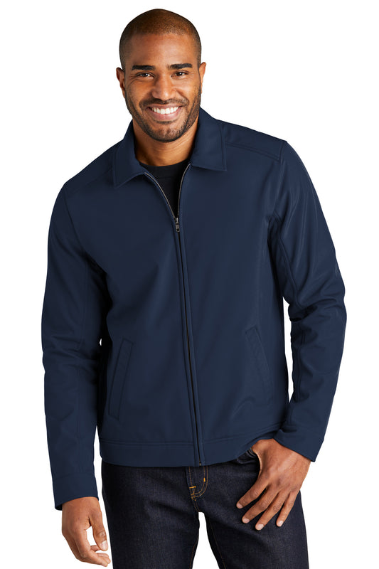 Port Authority Mechanic Soft Shell Jacket J417 Dress Blue Navy