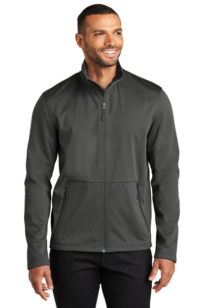 Port Authority Flexshell Jacket J617 Grey Steel