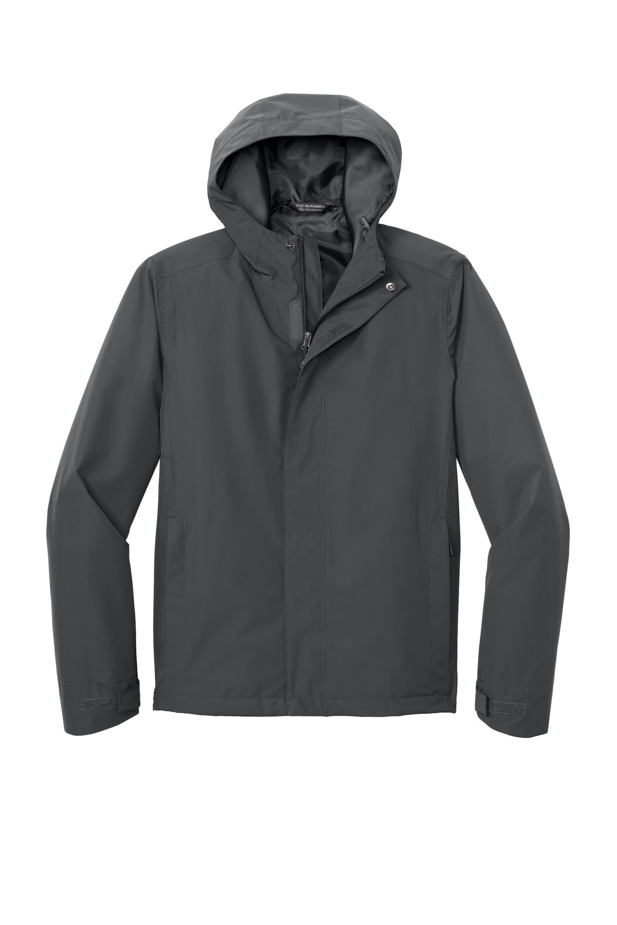 Port Authority C-FREE Rain Jacket J714 Grey Steel