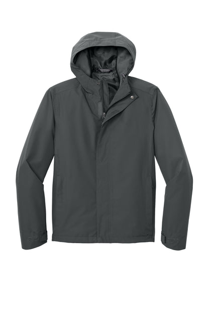 Port Authority C-FREE Rain Jacket J714 Grey Steel