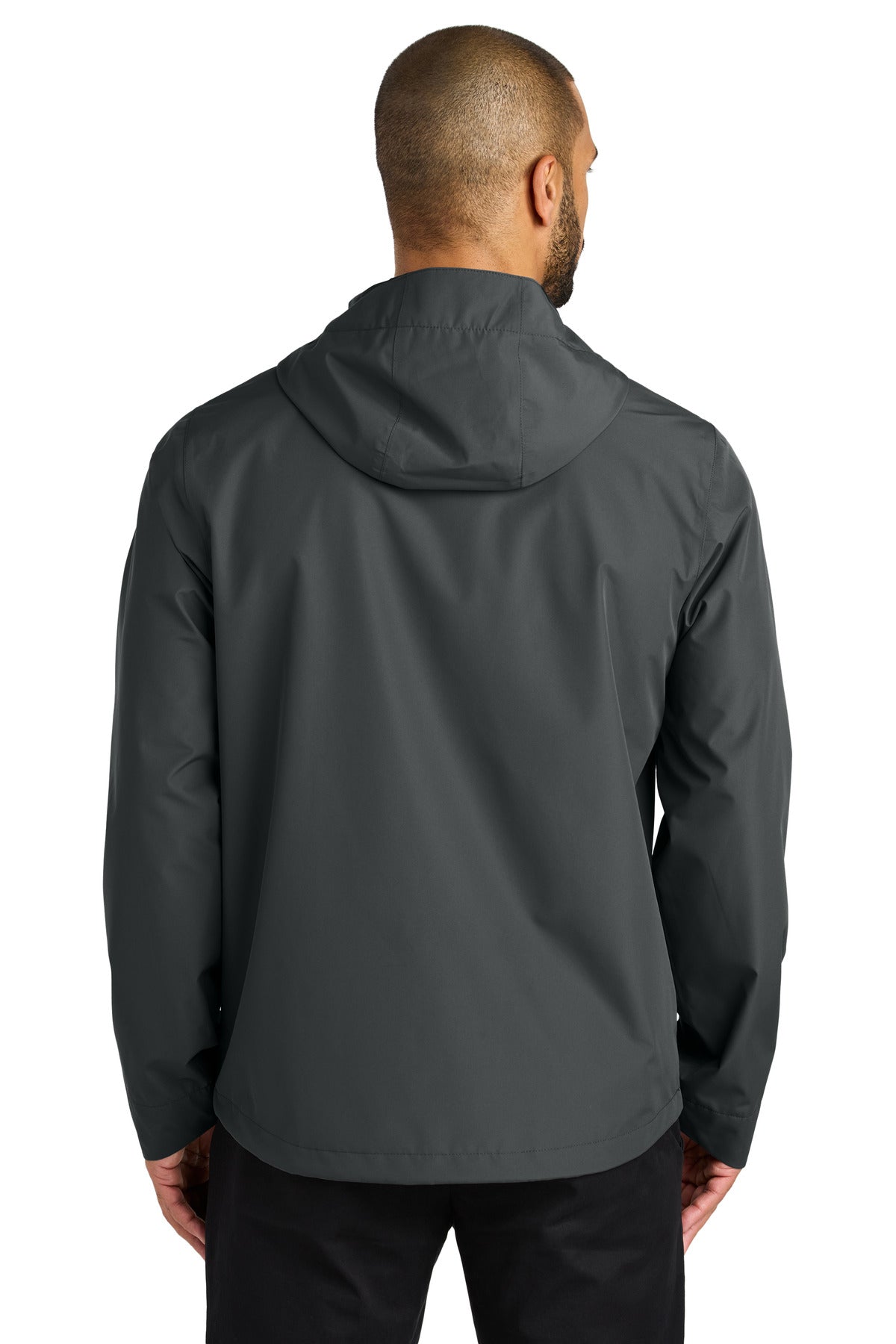 Port Authority C-FREE Rain Jacket J714 Grey Steel