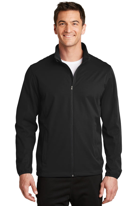 Port Authority Active Soft Shell Jacket. J717 Deep Black