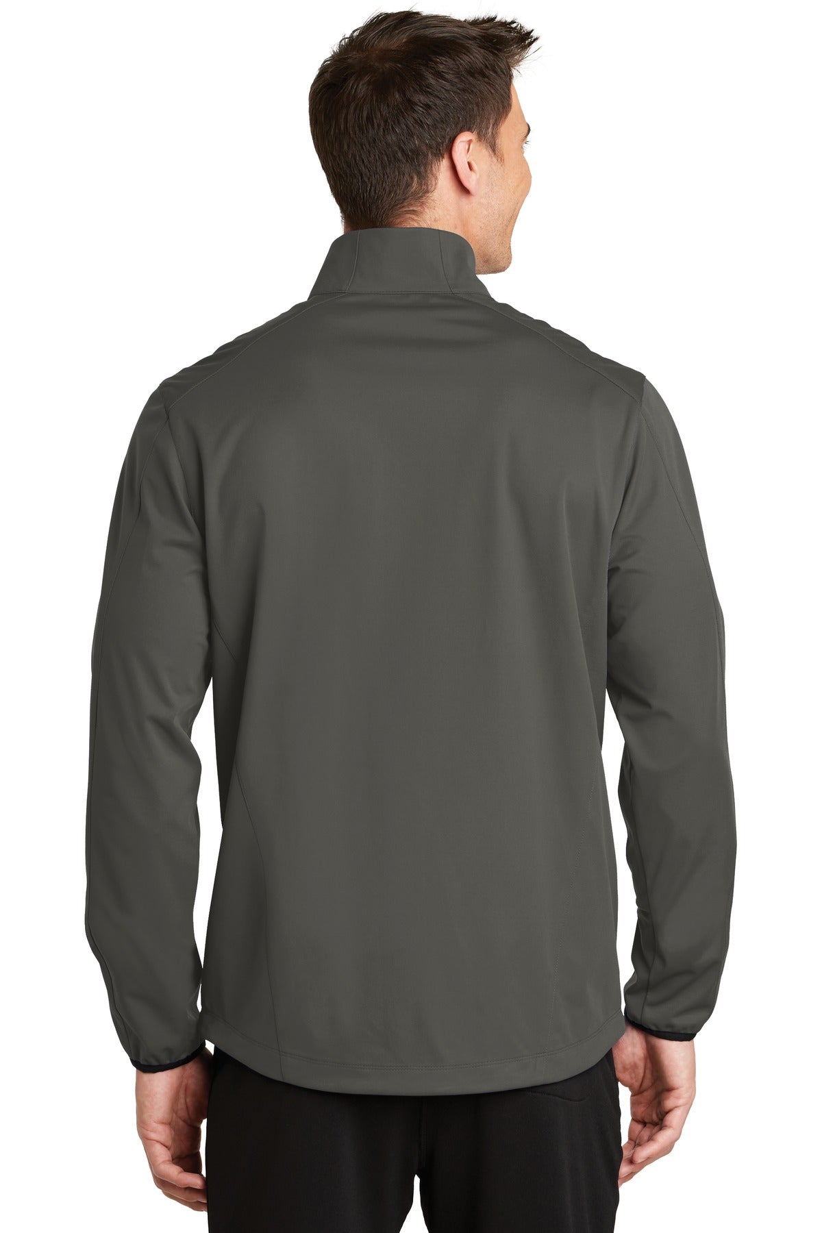 Port Authority Active Soft Shell Jacket. J717 Grey Steel