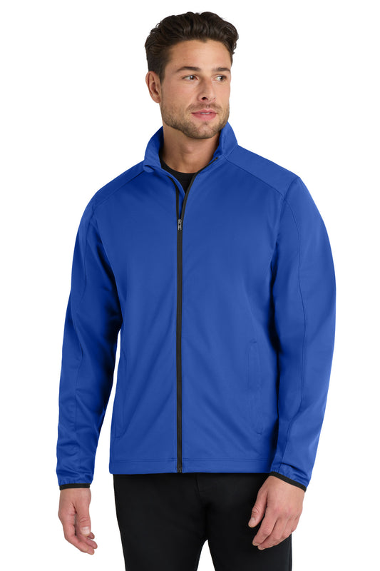 Port Authority Active Soft Shell Jacket J717 True Royal
