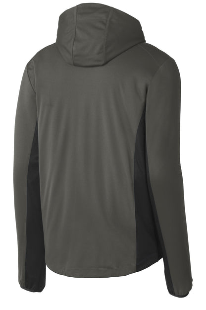 Port Authority Active Hooded Soft Shell Jacket J719 image 4