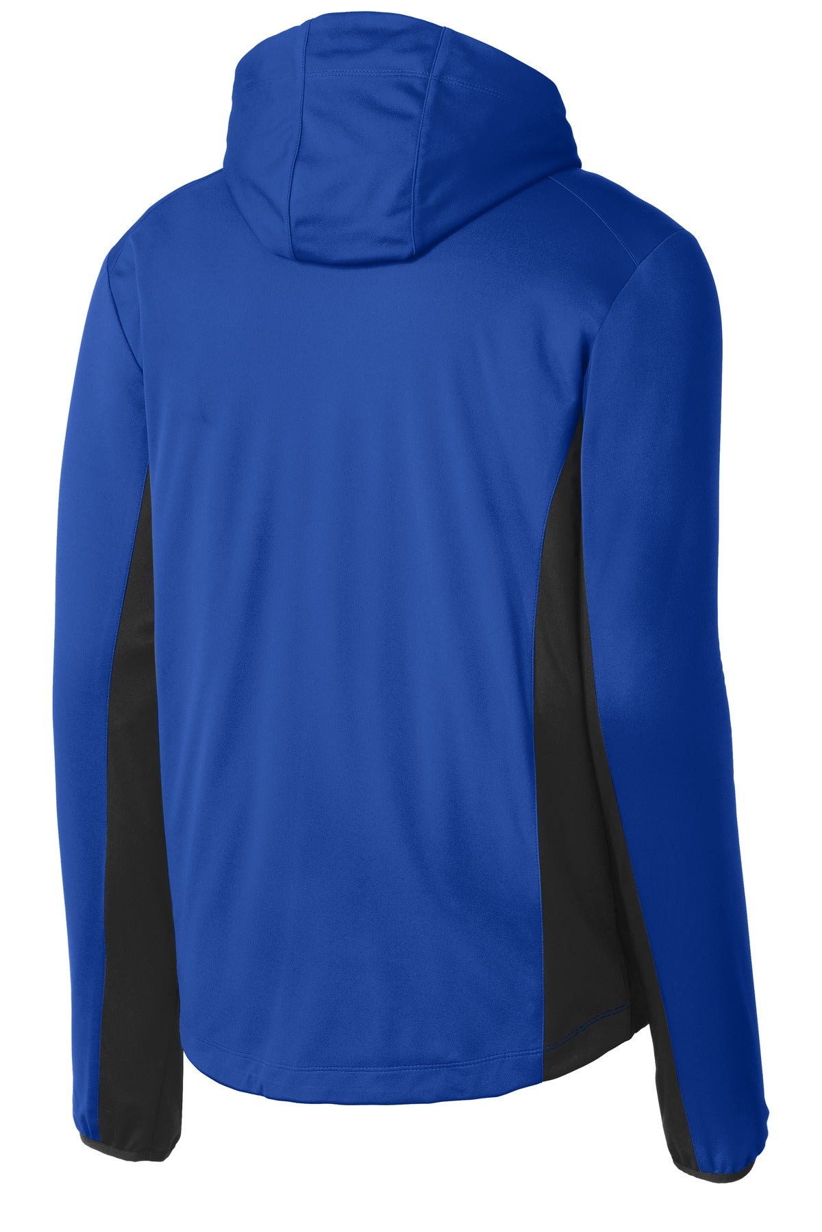 Port Authority Active Hooded Soft Shell Jacket J719 True Royal/ Deep Black