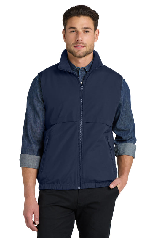 Port Authority Reversible Charger Vest J7490 True Navy