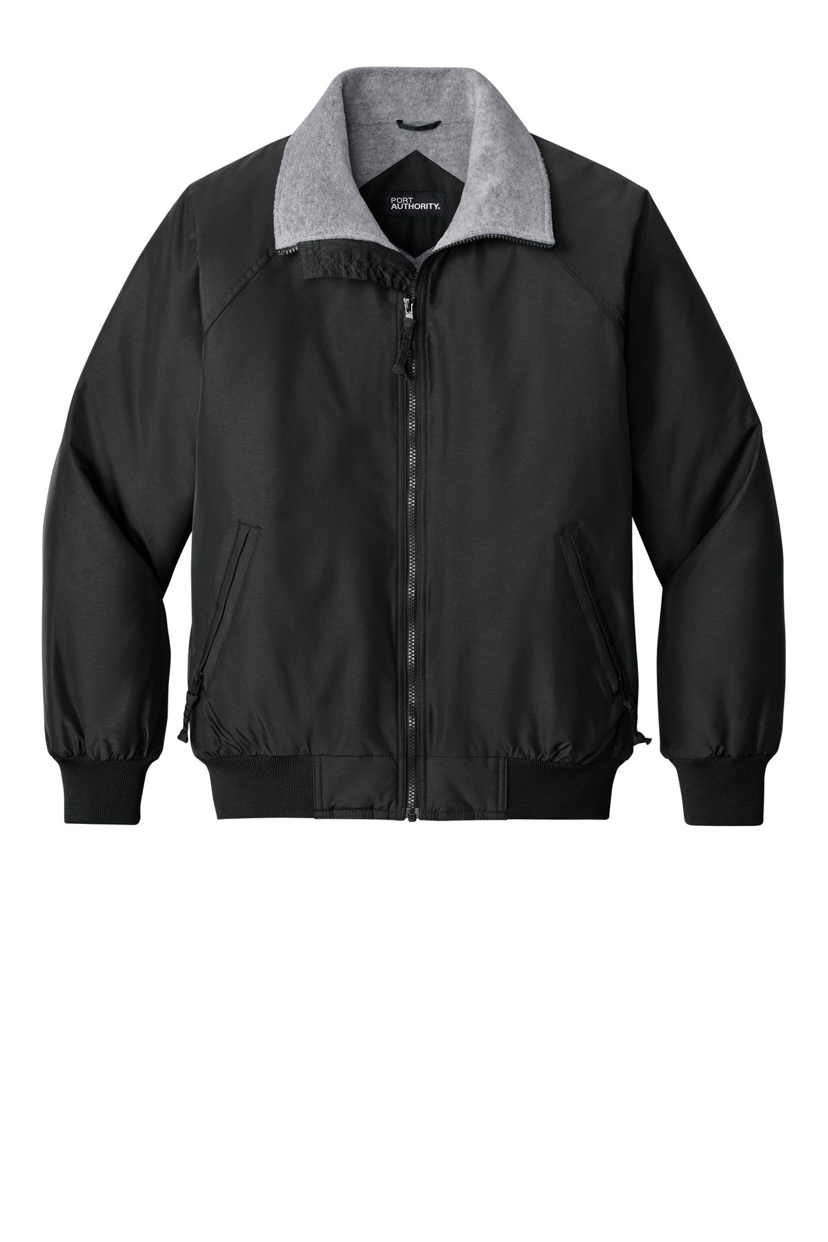 Port Authority Challenger Jacket J754 True Black/ Grey Heather