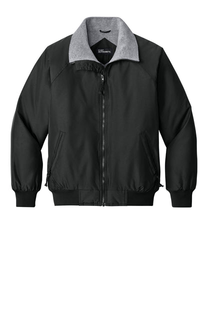 Port Authority Challenger Jacket J754 True Black/ Grey Heather