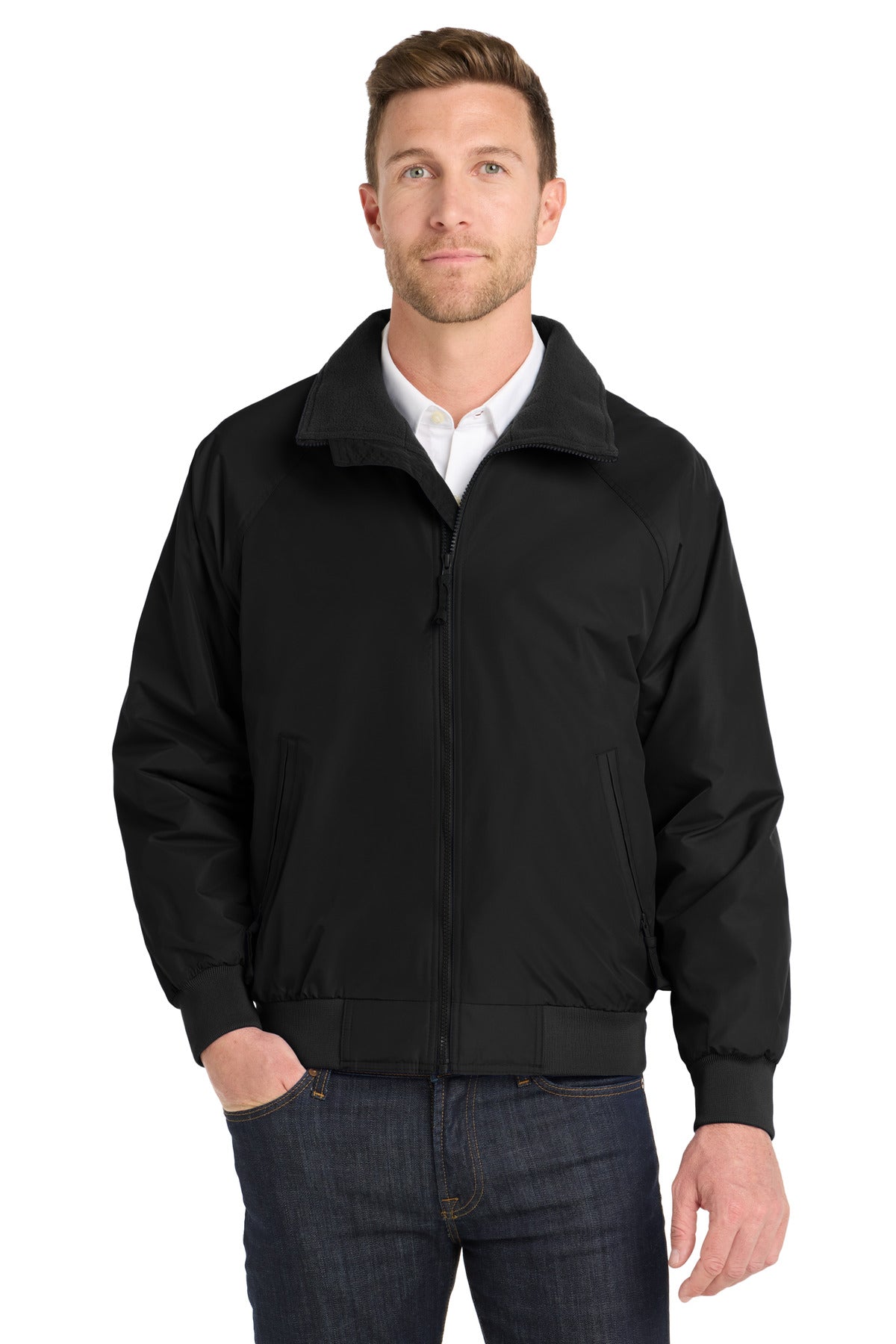Port Authority Challenger Jacket. J754 True Black/ True Black