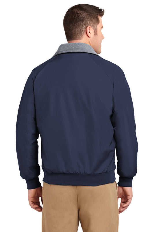 Port Authority Challenger Jacket. J754 True Navy/ Grey Heather