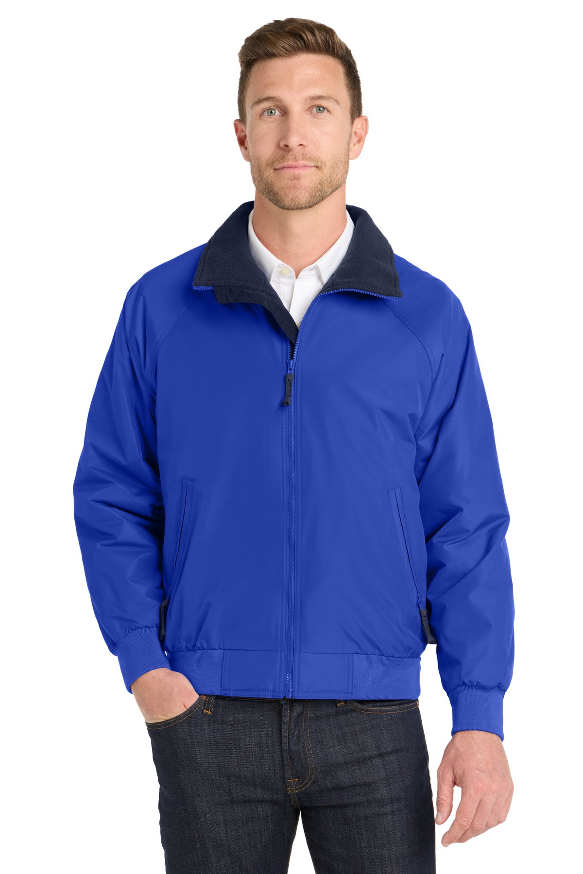 Port Authority Challenger Jacket. J754 True Royal/ True Navy