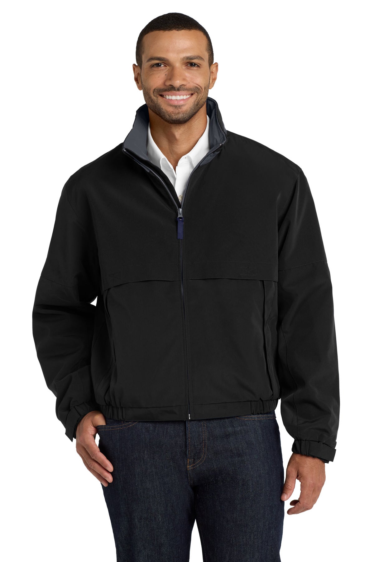 Port Authority Legacy Jacket J764 Black/ Steel Grey