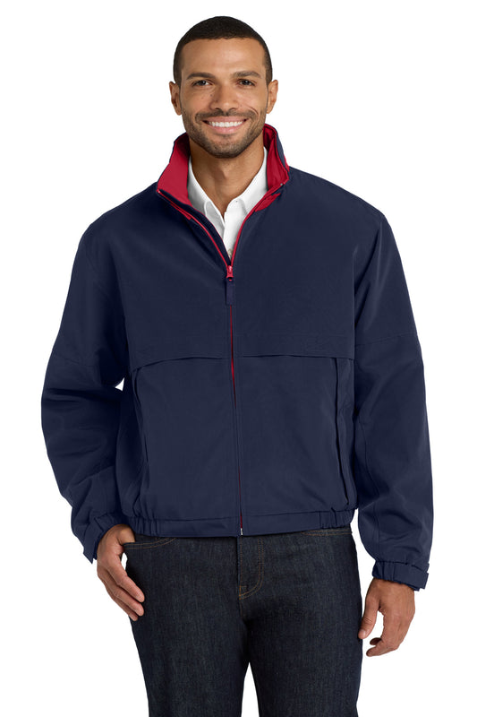 Port Authority Legacy Jacket J764 Dark Navy/ Red
