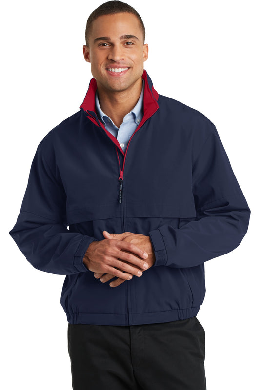 Port Authority Legacy  Jacket.  J764 Dark Navy/ Red