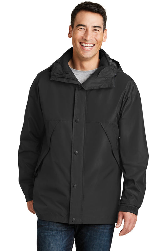 Port Authority 3-in-1 Jacket. J777 Black/ Black