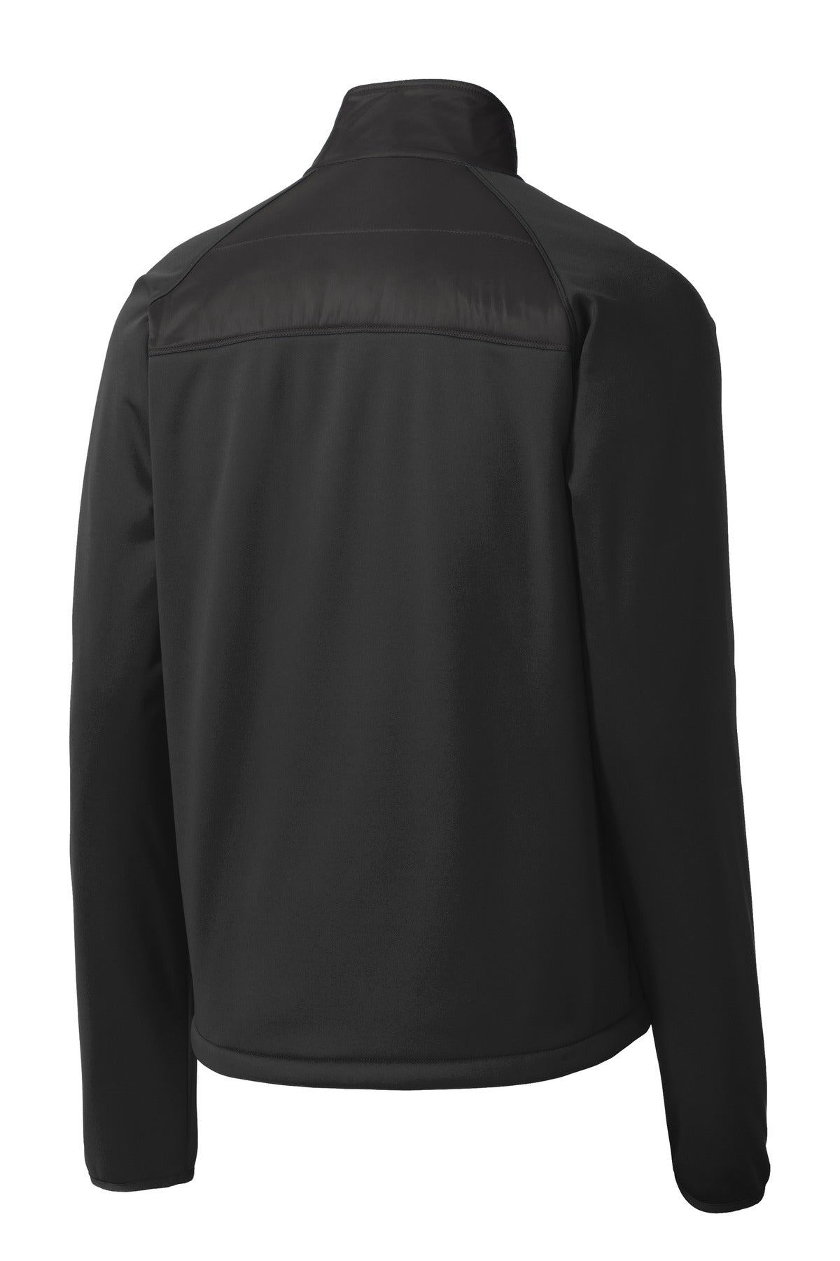 Port Authority Hybrid Soft Shell Jacket. J787 Deep Black