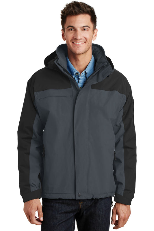 Port Authority Nootka Jacket J792 Graphite/ Black
