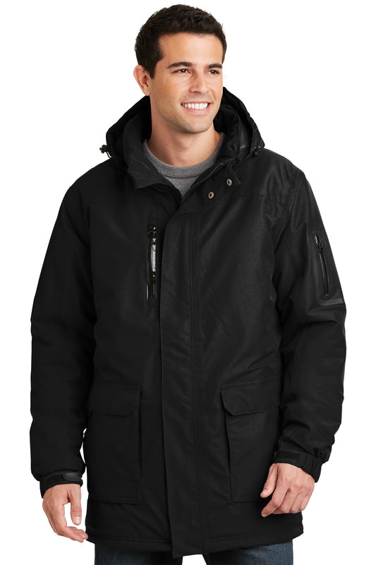 Port Authority Heavyweight Parka. J799 Black