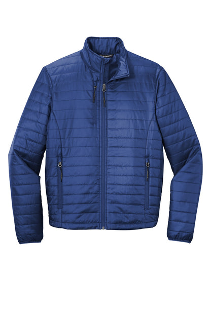 Port Authority  Packable Puffy Jacket J850 Cobalt Blue