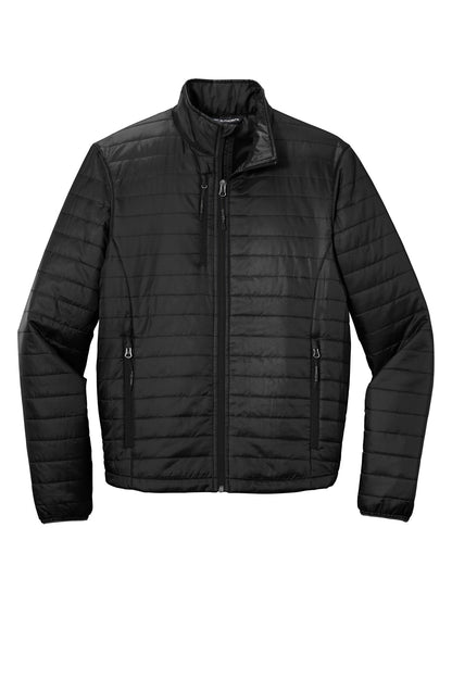 Port Authority  Packable Puffy Jacket J850 Deep Black