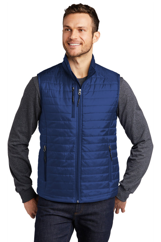 Port Authority  Packable Puffy Vest J851 Cobalt Blue
