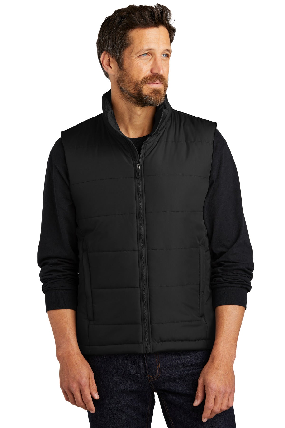 Port Authority Puffer Vest J853 Deep Black